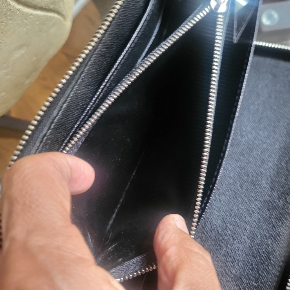 Louis Vuitton Damier Graphite Zippy Extra Large Organizer. Authentic.. - Picture 10 of 15